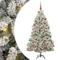 vidaXL Umelý vianočný stromček 180 cm 300 LED Teplá biela PVC a oceľ