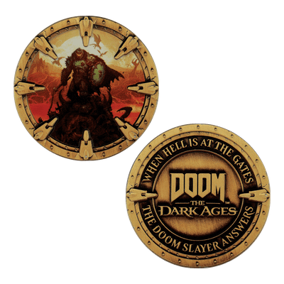 Zberateľská minca Doom: The Dark Ages