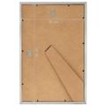 vidaXL Fotorámiky na stenu alebo stôl 5 ks strieborné 50x70 cm MDF