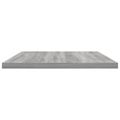 vidaXL Nástenné police 4 ks sivé sonoma 60x30x1,5 cm kompozitné drevo