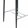 vidaXL 3-dielna barová súprava umelá koža sivá