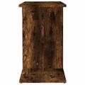 vidaXL Príručný stolík dymový dub 50x30x50 cm spracované drevo