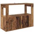 vidaXL Servírovacia skriňa Staré drevo 80 x 30 x 60 cm