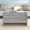 vidaXL Konferenčný stolík sivý sonoma 80x55,5x41,5 cm spracované drevo