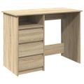 vidaXL Stôl dub somoma 102x50x75 cm kompozitné drevo