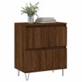vidaXL Komoda hnedý dub 60x35x70 cm spracované drevo