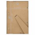 vidaXL Fotorámiky na stenu alebo stôl 3 ks biela 21x29,7 cm MDF