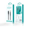 Kábel Devia audio Ipure EC619 Lightning - jack 3,5 mm 1,0 m čierny
