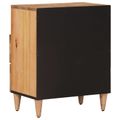 vidaXL Nočný stolík Prírodná 50 x 33 x 62 cm Masívne mango drevo