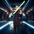 Kožený opasok Jedi