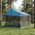 vidaXL Stanový plachty s sieťovými stenami 340 x 260 x 220 cm Modrá
