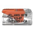 Svorka Wago 221-612, 2x0,5-6 mm2 páčková, bezšroubová