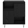 vidaXL Servírovacia skriňa Čierny dub 60 x 35 x 70 cm