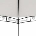 vidaXL Záhradný altánok krémový 3x3 m 180 g/m²