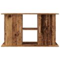 vidaXL Stojan na akvárium staré drevo 101x41x58 cm kompozitné drevo