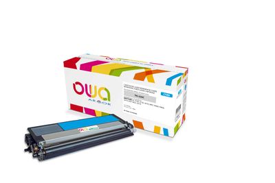 OWA Armor toner kompatibilný s Brother TN-320C, 1500st, modrá/cyan