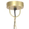 vidaXL Industriálna vintage závesná lampa 25 W, mosadzná 31 cm E27