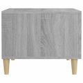 vidaXL Konferenčné stolíky 2ks sivé sonoma 50x50x40cm kompozitné drevo
