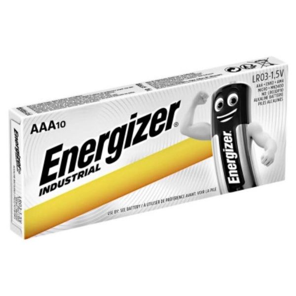 ENERGIZER Industrial AAA, Batérie, LR03, 1.5V 10ks