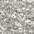 vidaXL Koberec Berber chlpatý sivý a béžový 80x150 cm PP