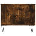 vidaXL Konferenčné stolíky 2 ks dymový dub 50x50x40cm kompozitné drevo