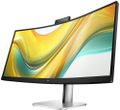 HP/534pm/34"/VA/3440x1440/100Hz/5ms/Blck-Slvr/3R Monitor, 34" WQHD, USB-C, 5Mpx webkamera, AI noise reduction, prohnutý displej, konferencní