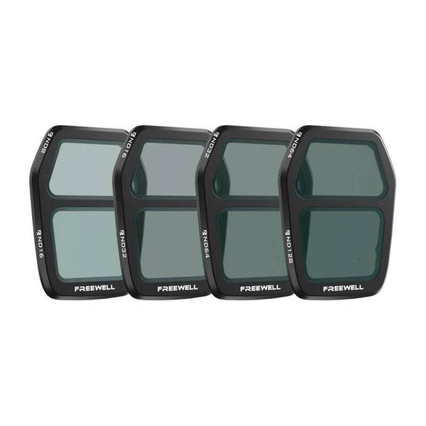 Sada 4 delených ND filtrov Freewell pre DJI Air 3S