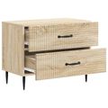 vidaXL Nočný stolík Dub sonoma 62 x 34,5 x 47,5 cm Kompozitné drevo