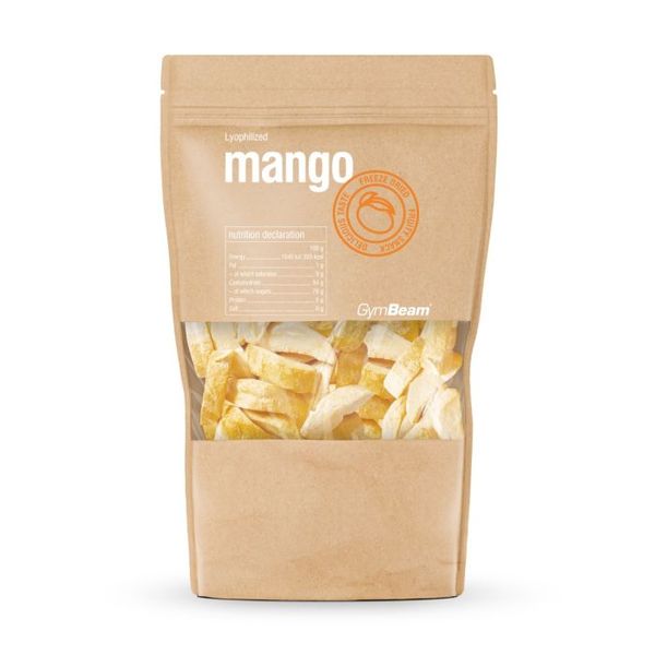 Lyofilizované mango - GymBeam, 100 g