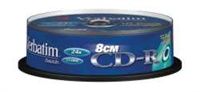VERBATIM CD-R (10-kus) 8 cm/Spindle/Colours/210 MB/24x