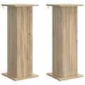 vidaXL Stojan na rastliny 2 ks Dub sonoma 30,5 x 30 x 80,5 cm
