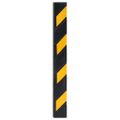 vidaXL Reflexné rohové chrániče 10 ks guma 80 cm