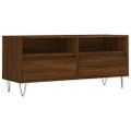 vidaXL TV skrinka hnedý dub 100x34,5x44,5 cm kompozitné drevo