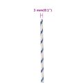 vidaXL Lodné lano biele 3 mm 100 m polypropylén