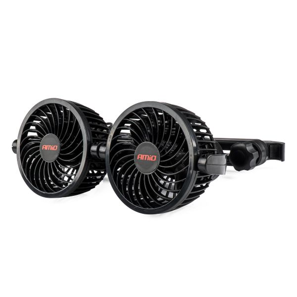 Ventilátor do auta na opierku hlavy 2x4" 12V