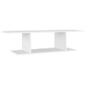 vidaXL Nástenná TV skrinka biela 103x30x26,5 cm
