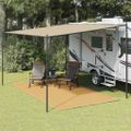 vidaXL Koberec do stanu pieskový 250x450 cm HDPE