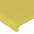 vidaXL Čelo postele zelené 100x5x118/128 cm látkové