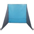vidaXL Stan na zadné dvere auta 190 x 150 x 185 cm Modrá taft