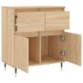 vidaXL Komoda dub sonoma 60x35x70 cm spracované drevo