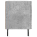 vidaXL Nočné stolíky 2 ks betónovo sivé 40x35x47,5 cm kompozitné drevo