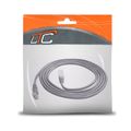 Sieťový kábel CAT5e UTP (patchcord) 5m sivý