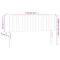 vidaXL Čelo postele s LED tmavozelené 144x5x78/88 cm zamat