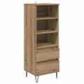 vidaXL Highboard Remeselný dub 40 x 36 x 110 cm Kompozitné drevo