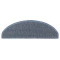 vidaXL Samolepiace nášľapy na schody vzhľad sisal 30ks 65x21x4cm modré