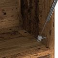 vidaXL skriňa Old Wood 100x32,5x35 cm Engineered Wood