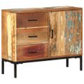vidaXL Komoda 88x30x73 cm masívne recyklované drevo