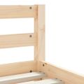 vidaXL Rám detskej postele so zásuvkami 80x200 cm masívna borovica