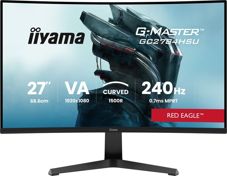 iiyama G-Master/GC2784HSU-B1/27''/VA/FHD/240Hz/0,7ms/Čierna/3R