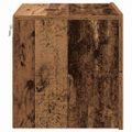 vidaXL Nočný stolík 2 ks Staré drevo 50 x 39 x 41 cm Kompozitné drevo